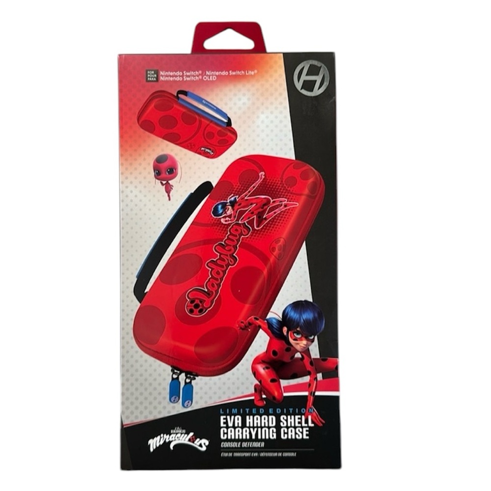 NEW LADYBUG 🐞 LIMITED EDITION EVA HARD SHELL CARRYING CASE